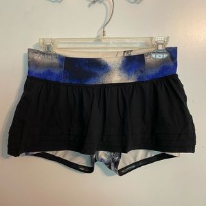 Lululemon Breath of Fire Skirt in Milky Way Print